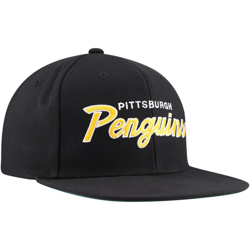 NHL Pittsburgh Penguins Core Team Script 2.0 Snapback Hat