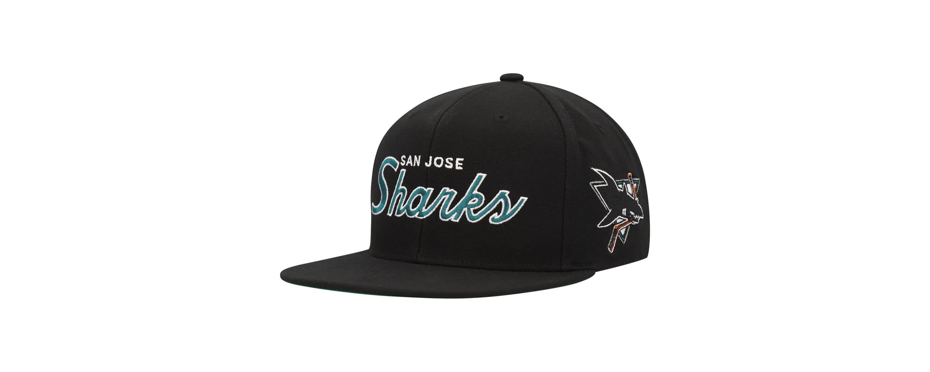 NHL San Jose Sharks Core Team Script 2.0 Snapback Hat