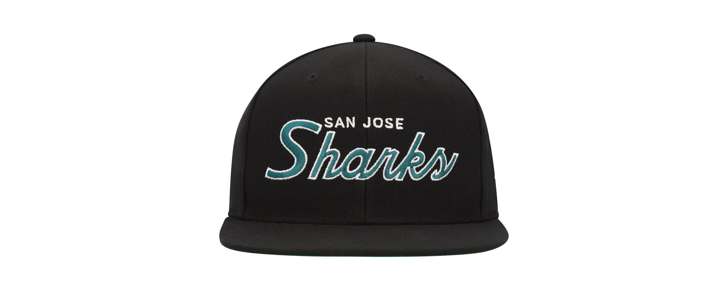 NHL San Jose Sharks Core Team Script 2.0 Snapback Hat