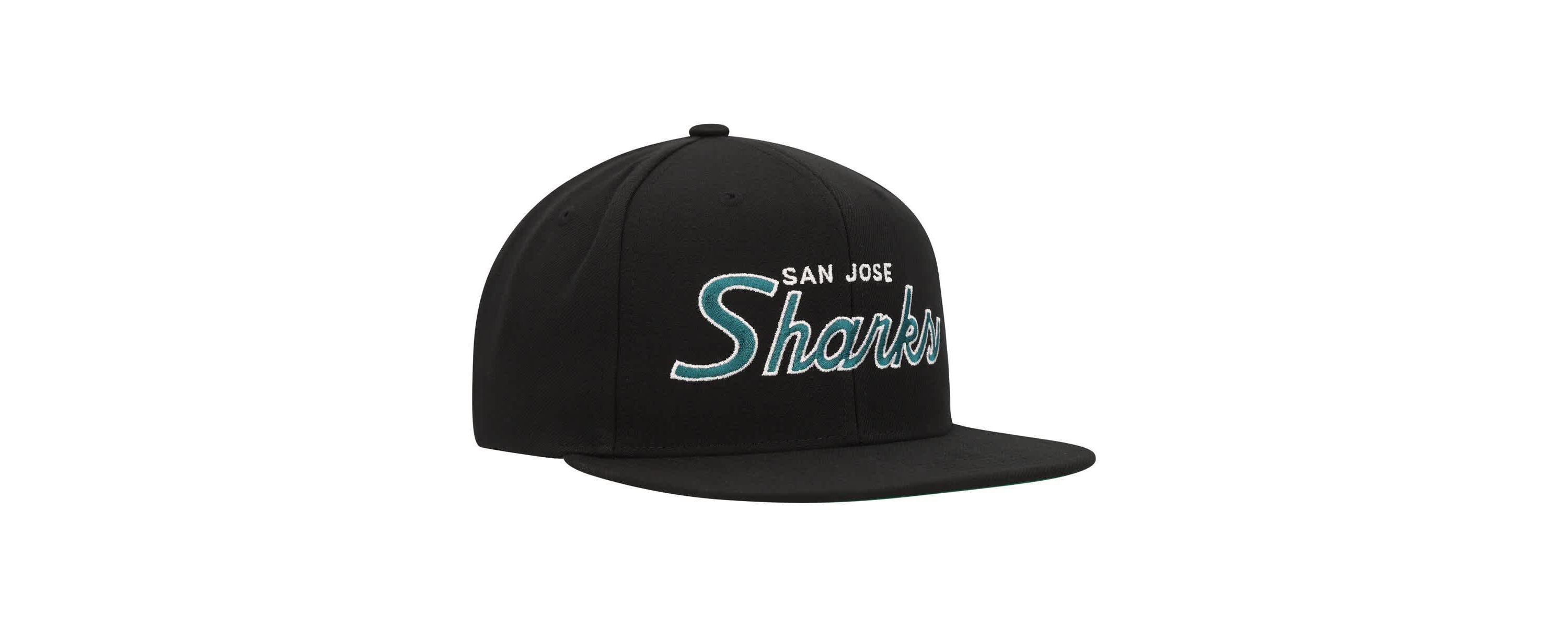 NHL San Jose Sharks Core Team Script 2.0 Snapback Hat