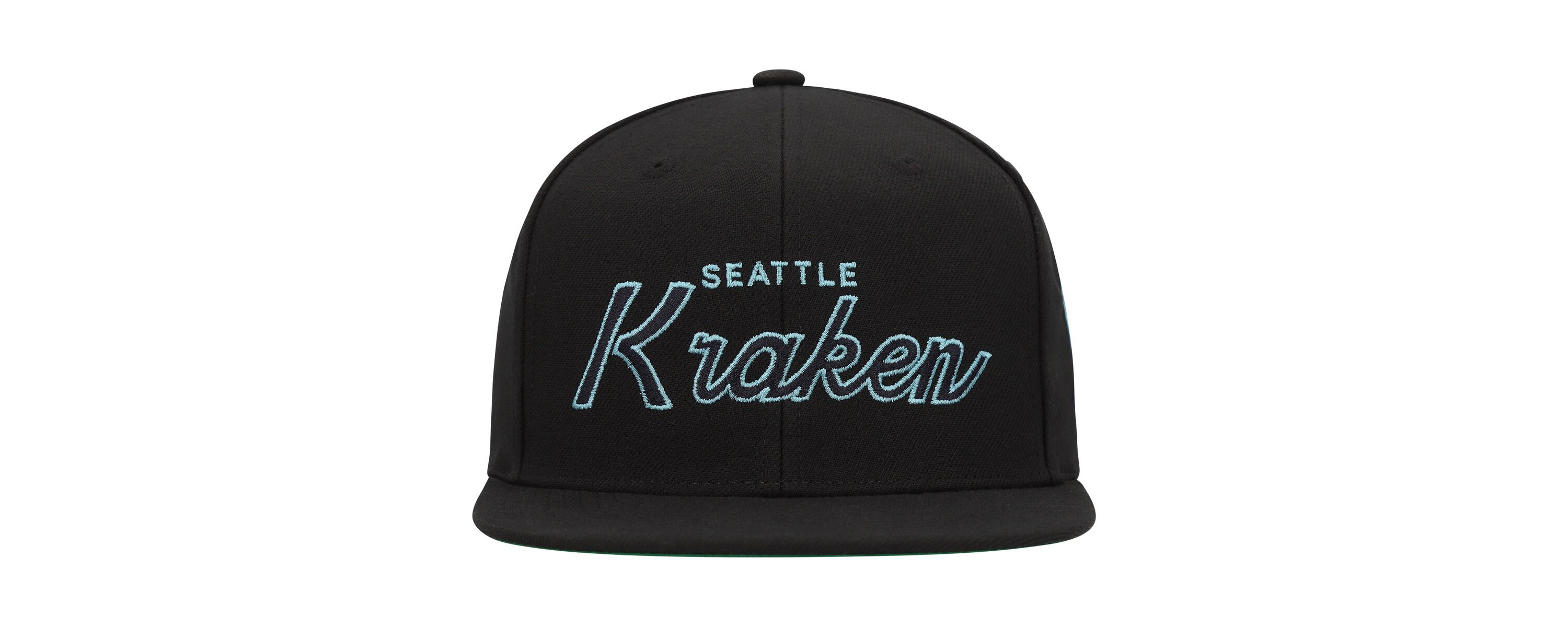 NHL Seattle Kraken Core Team Script 2.0 Snapback Hat