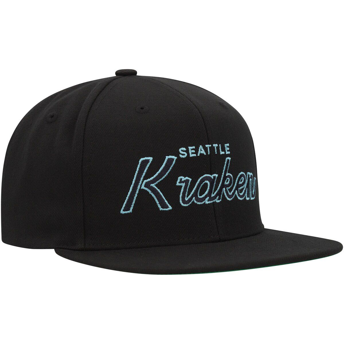 NHL Seattle Kraken Core Team Script 2.0 Snapback Hat