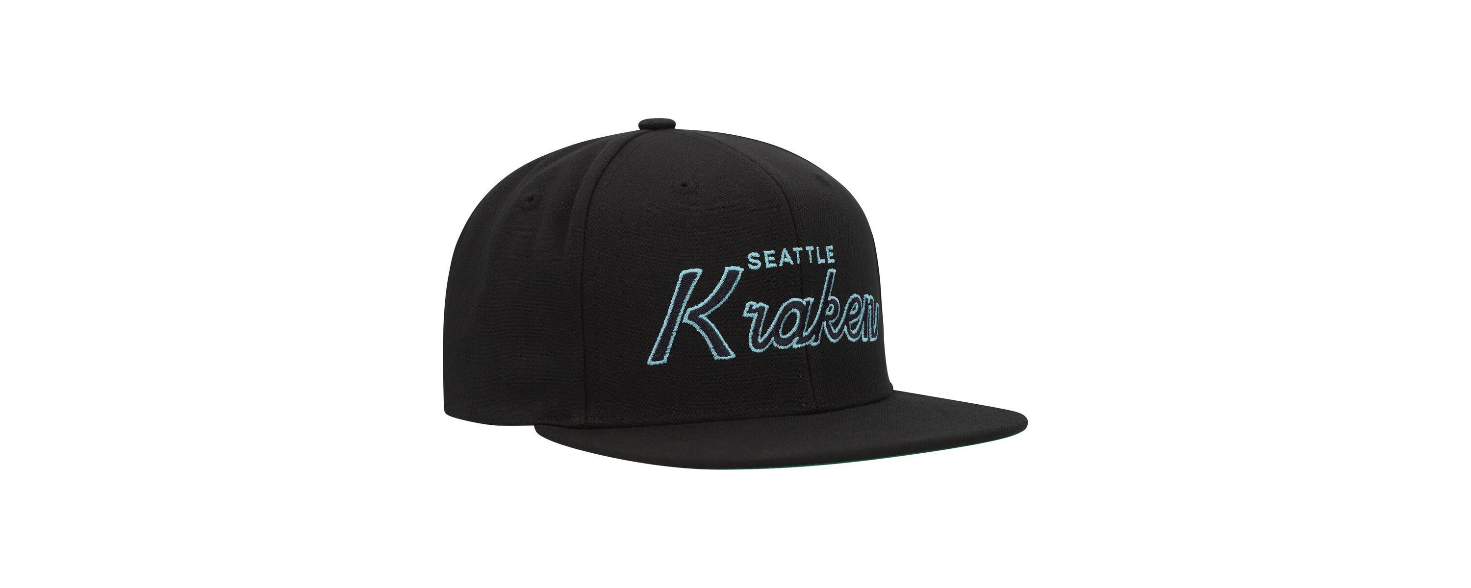 NHL Seattle Kraken Core Team Script 2.0 Snapback Hat