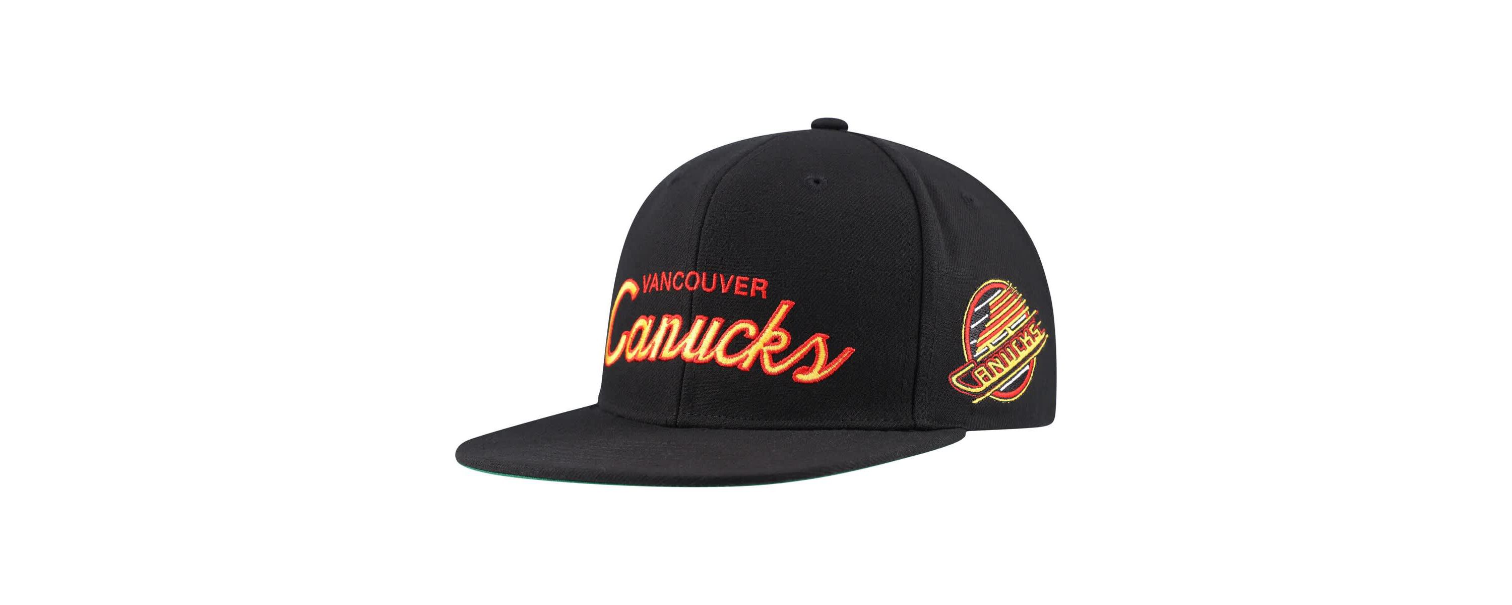 NHL Vancouver Canucks Core Team Script 2.0 Snapback Hat