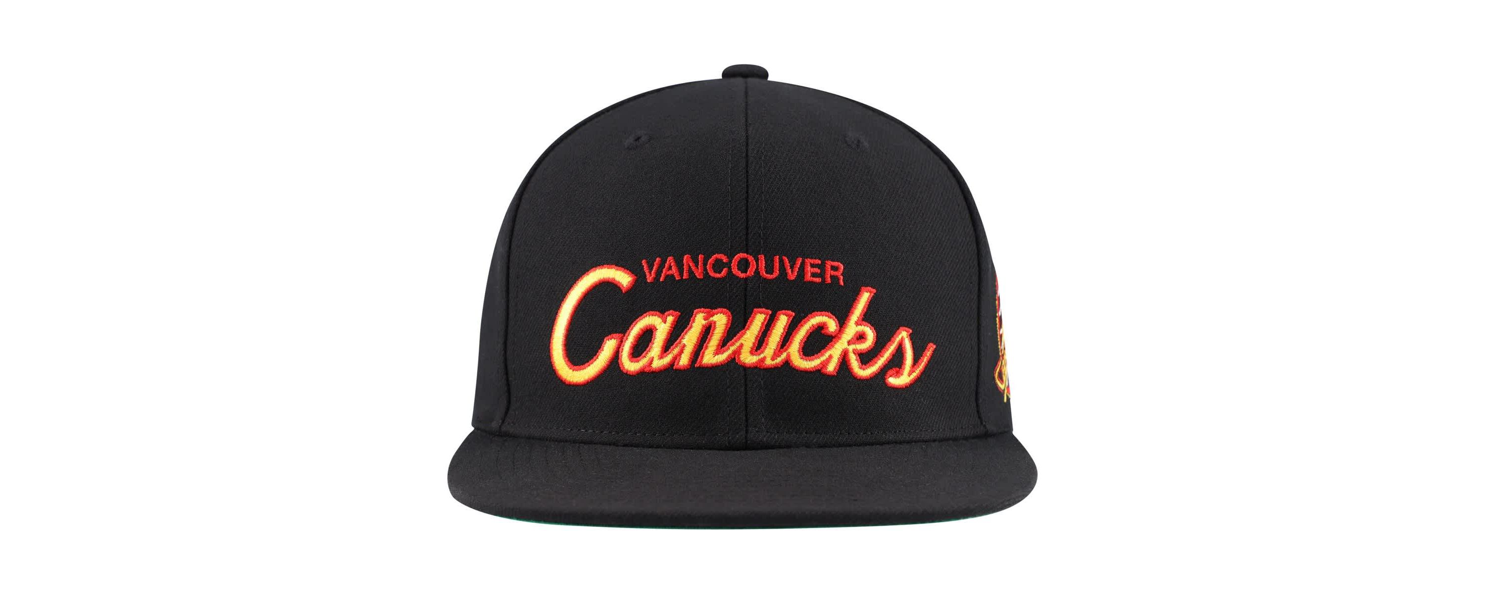 NHL Vancouver Canucks Core Team Script 2.0 Snapback Hat