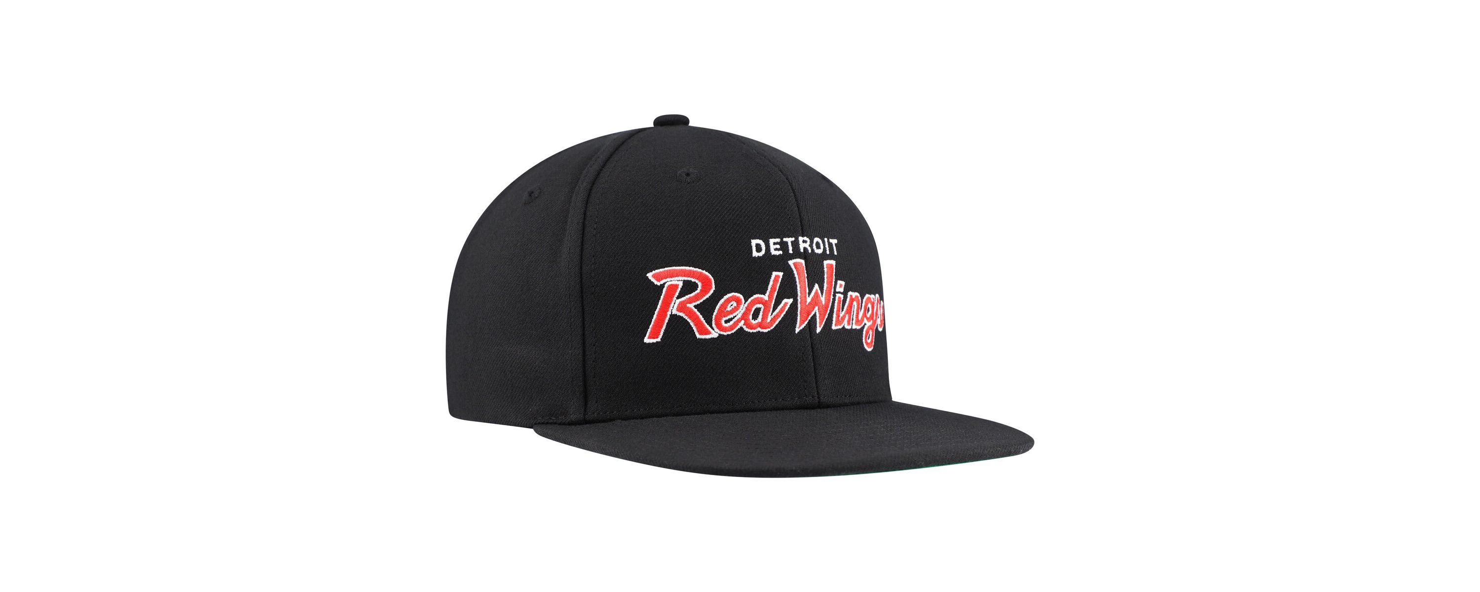 NHL Detroit Wings Core Team Script 2.0 Snapback Hat