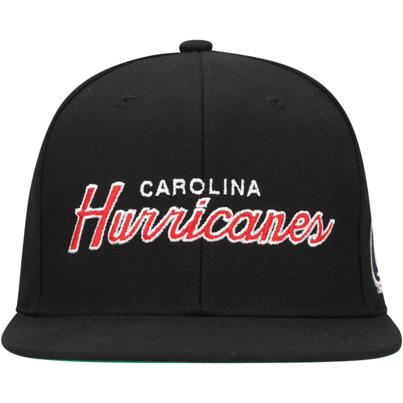 NHL Carolina Hurricanes Core Team Script 2.0 Snapback Hat