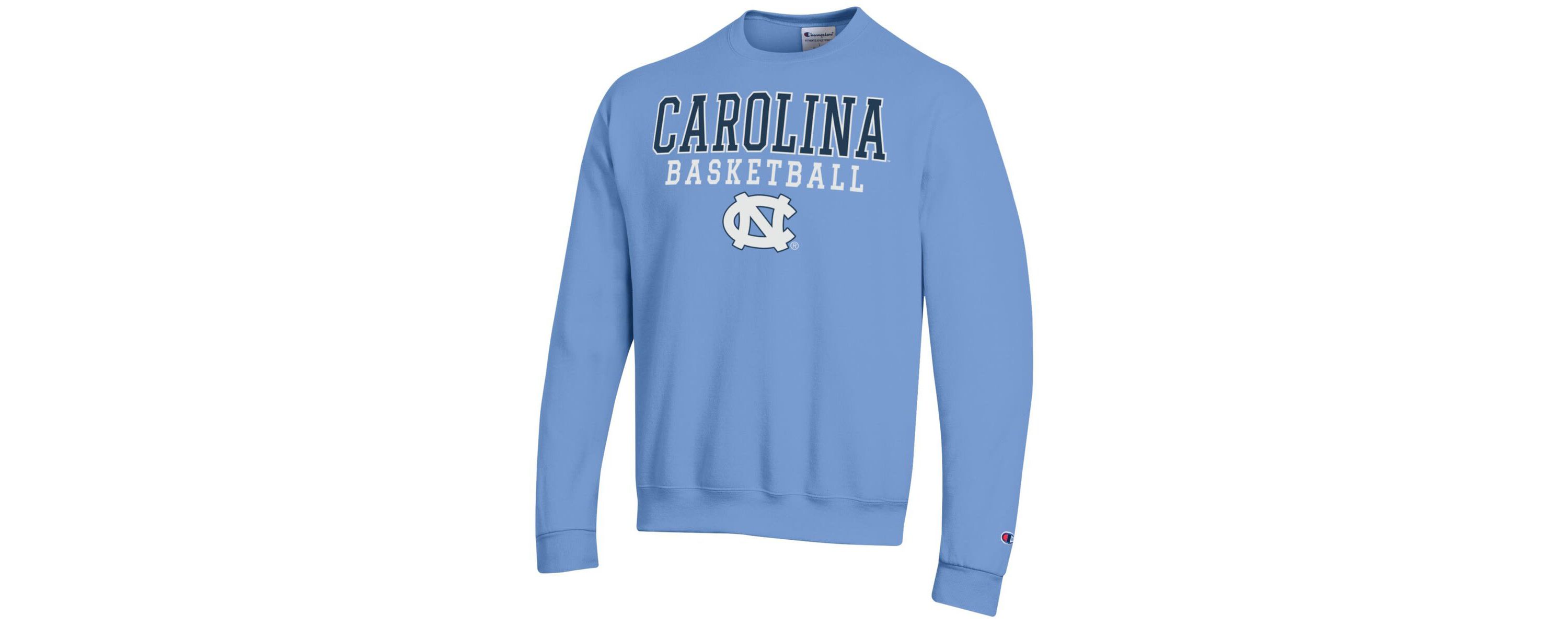 NCAA Carolina North Carolina Tar Heels Basketball Stack Pullover Crewneck Sweatshirt