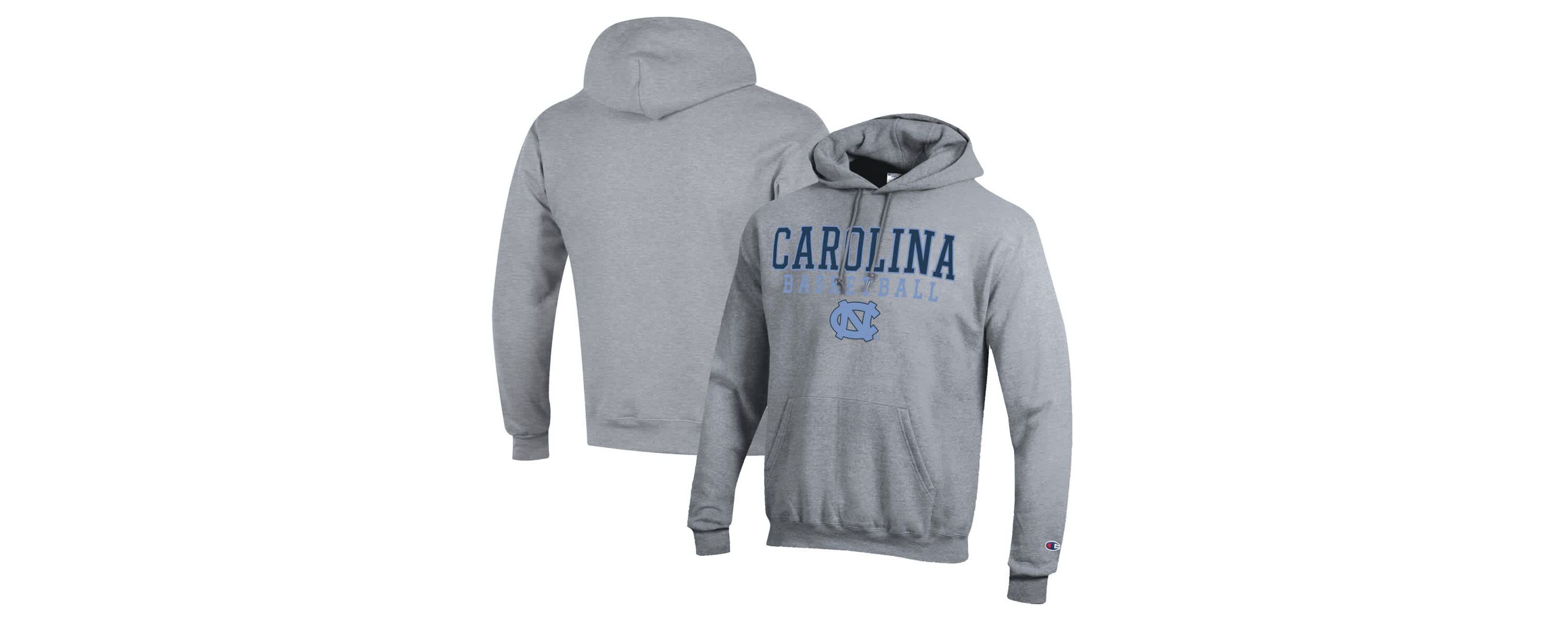 NCAA North Carolina Tar Heels Basketball Stack Pullover Hoodie