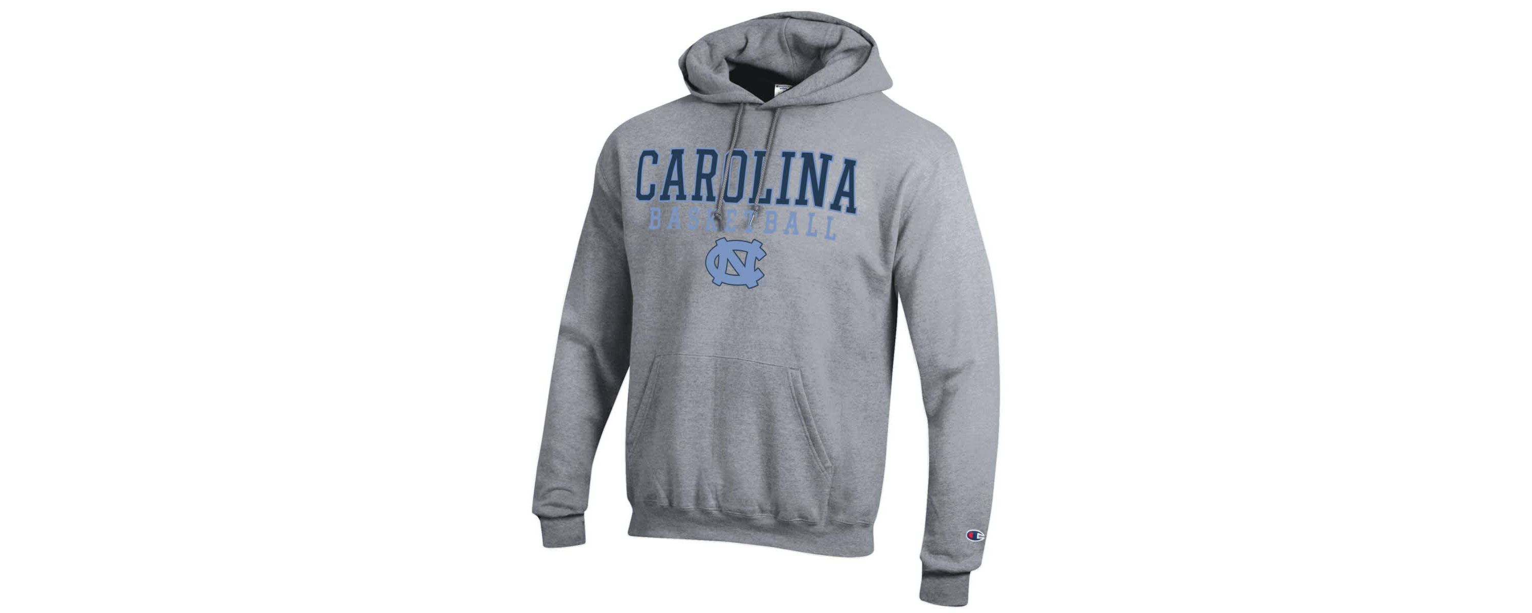 NCAA North Carolina Tar Heels Basketball Stack Pullover Hoodie