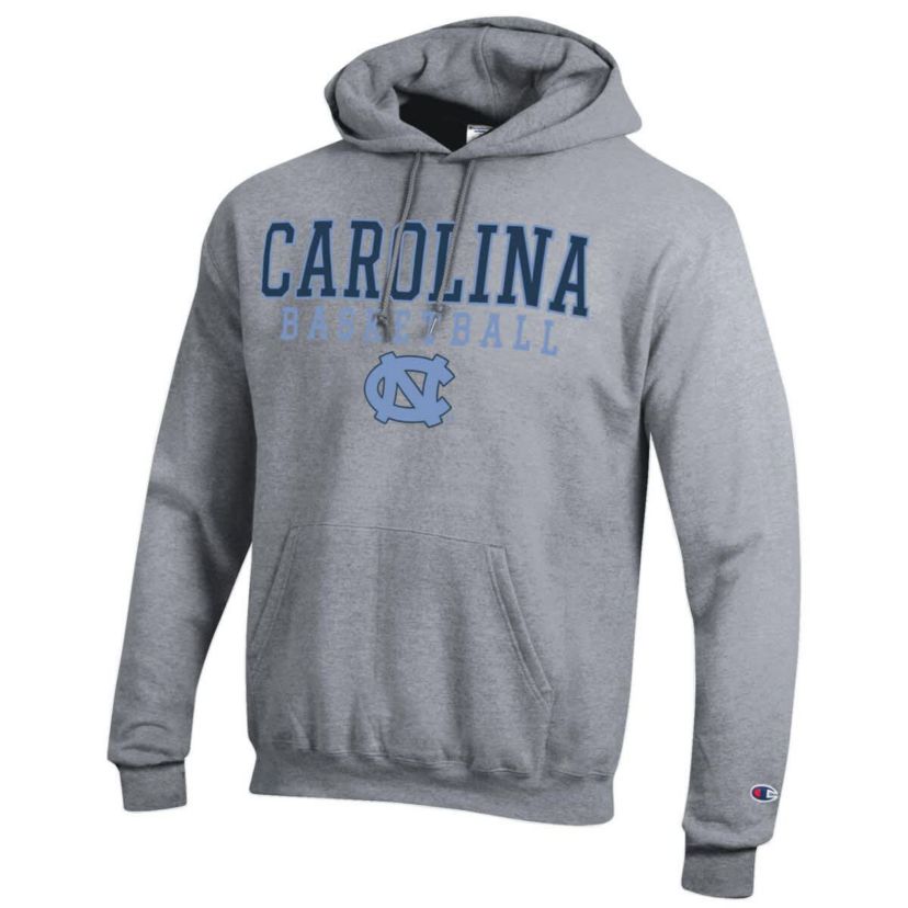 NCAA North Carolina Tar Heels Basketball Stack Pullover Hoodie