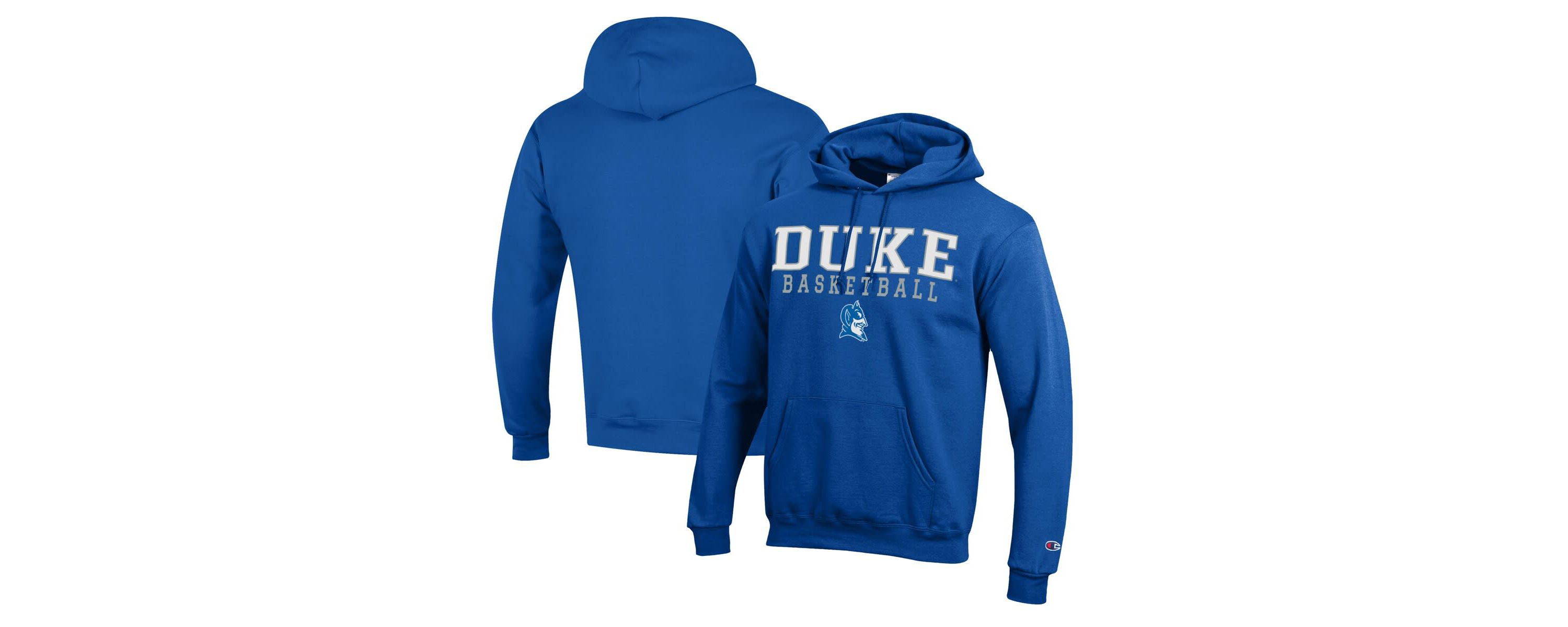 Duke Blue Devils NCAA Duke Devils Basketball Stack Pullover Hoodie