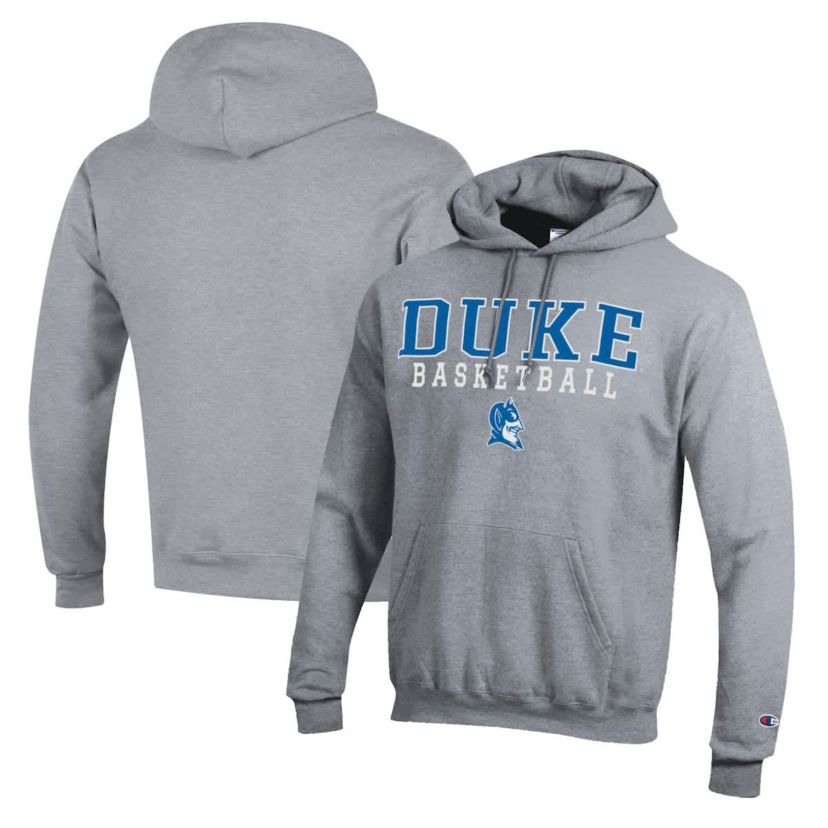 Duke Blue Devils NCAA Duke Devils Basketball Stack Pullover Hoodie