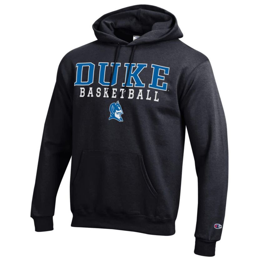 Duke Blue Devils NCAA Duke Devils Basketball Stack Pullover Hoodie