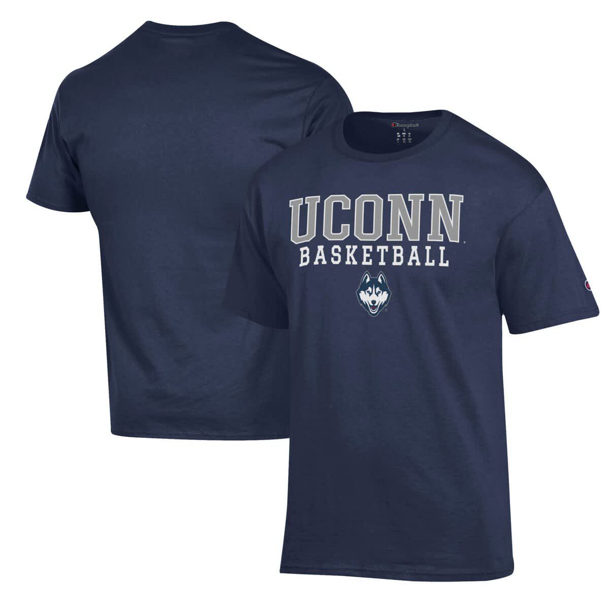 Connecticut Huskies NCAA UConn Huskies Basketball Stack T-Shirt