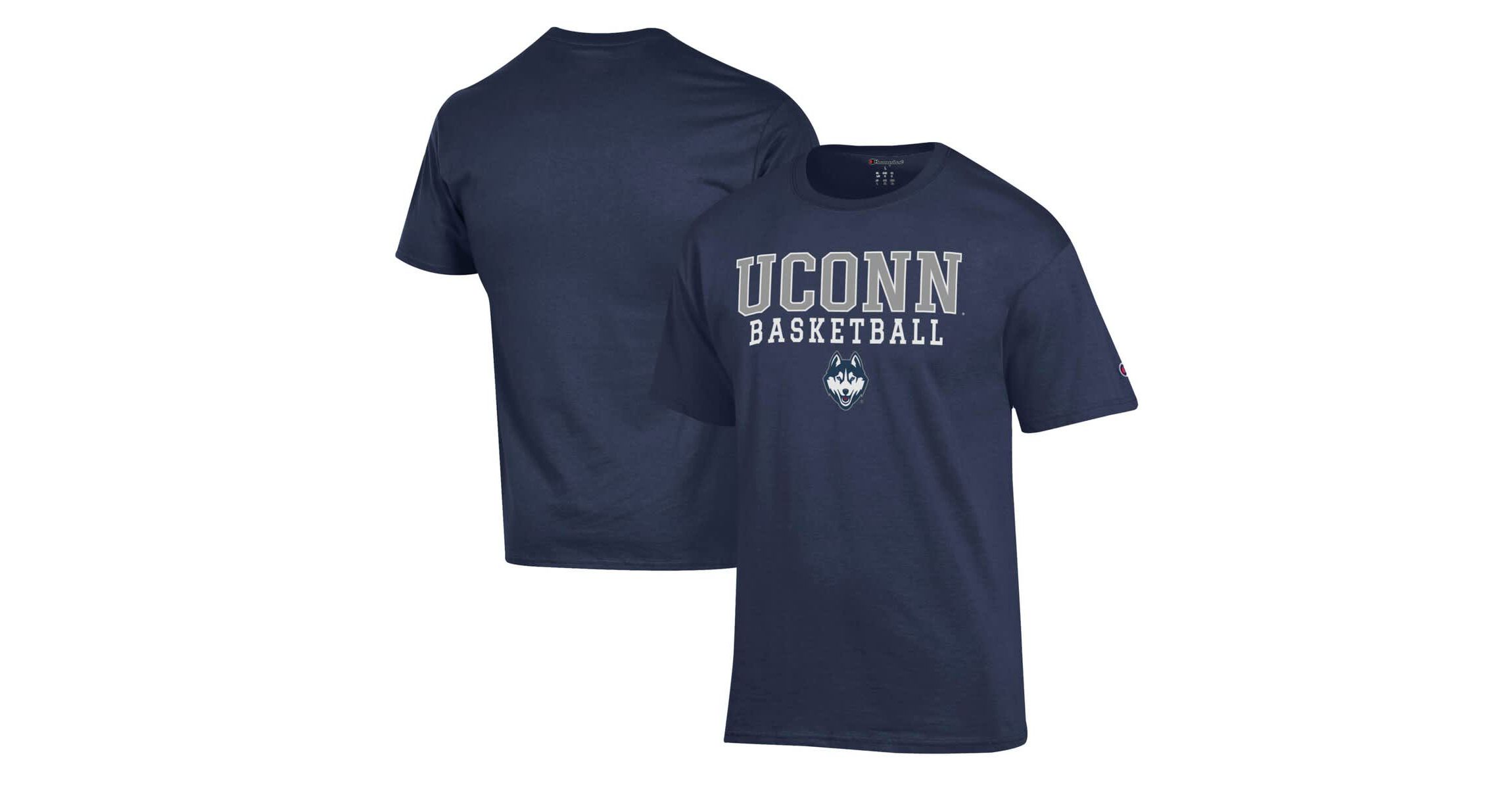 Connecticut Huskies NCAA UConn Huskies Basketball Stack T-Shirt