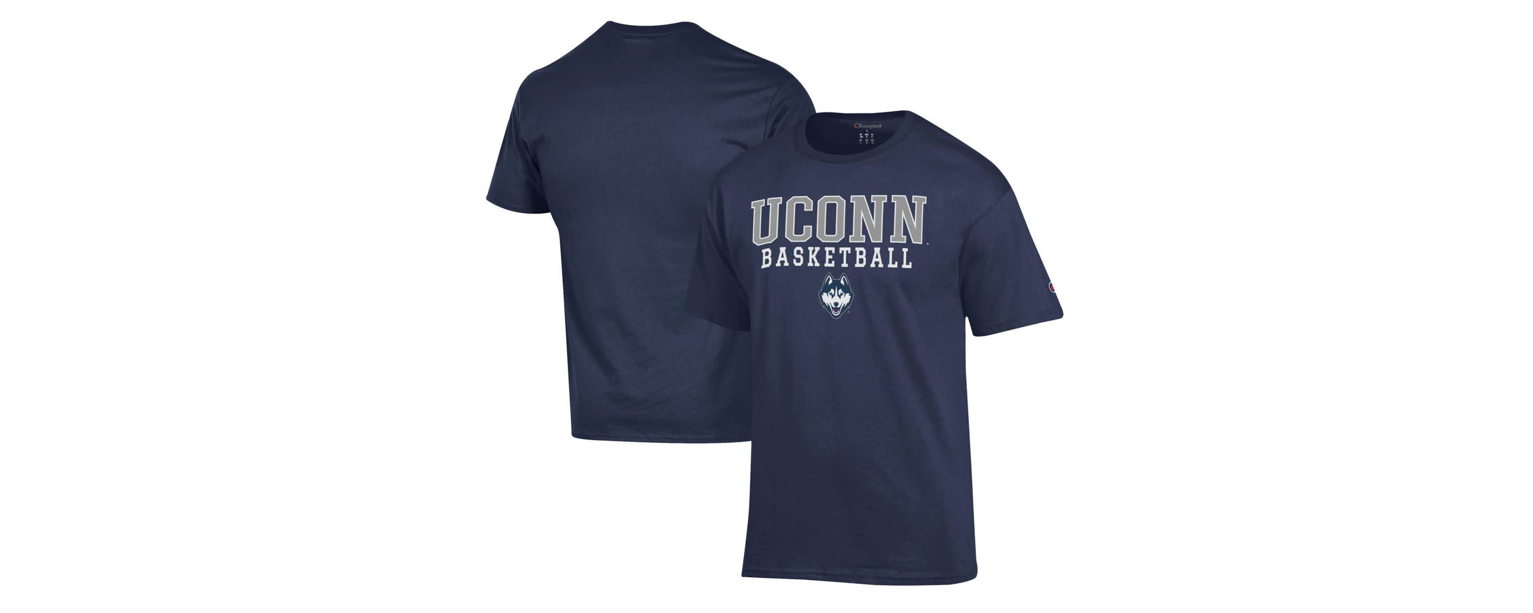 Connecticut Huskies NCAA UConn Huskies Basketball Stack T-Shirt
