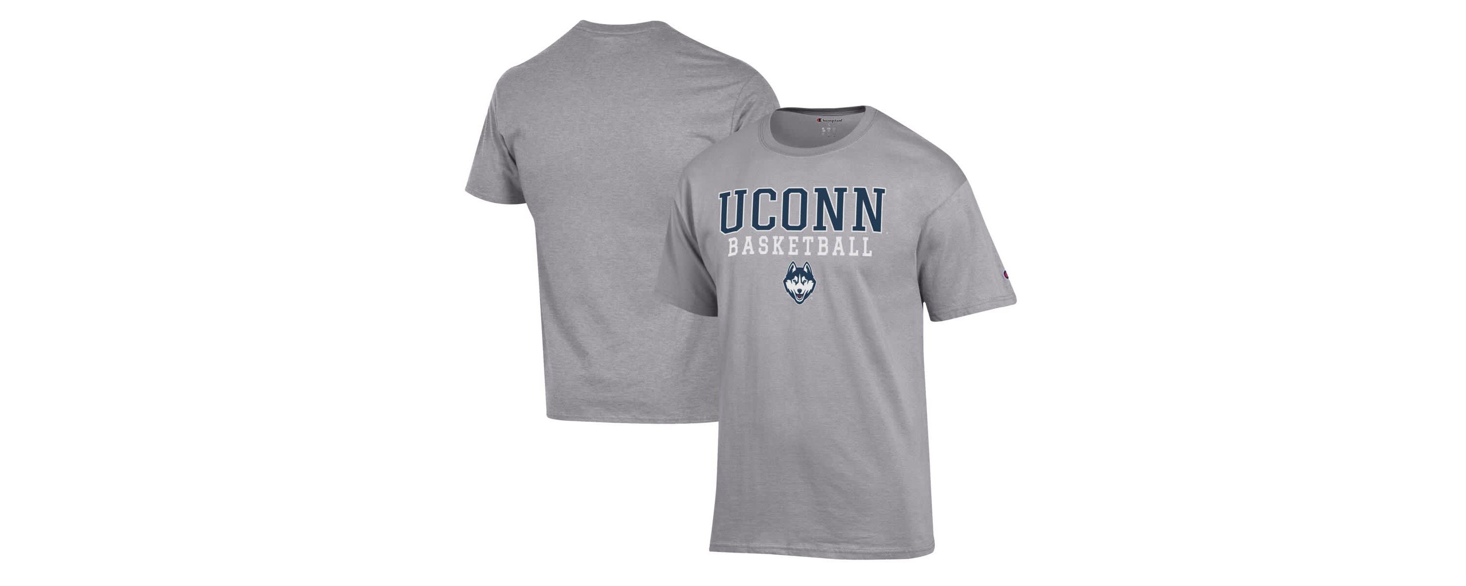 Connecticut Huskies NCAA UConn Huskies Basketball Stack T-Shirt