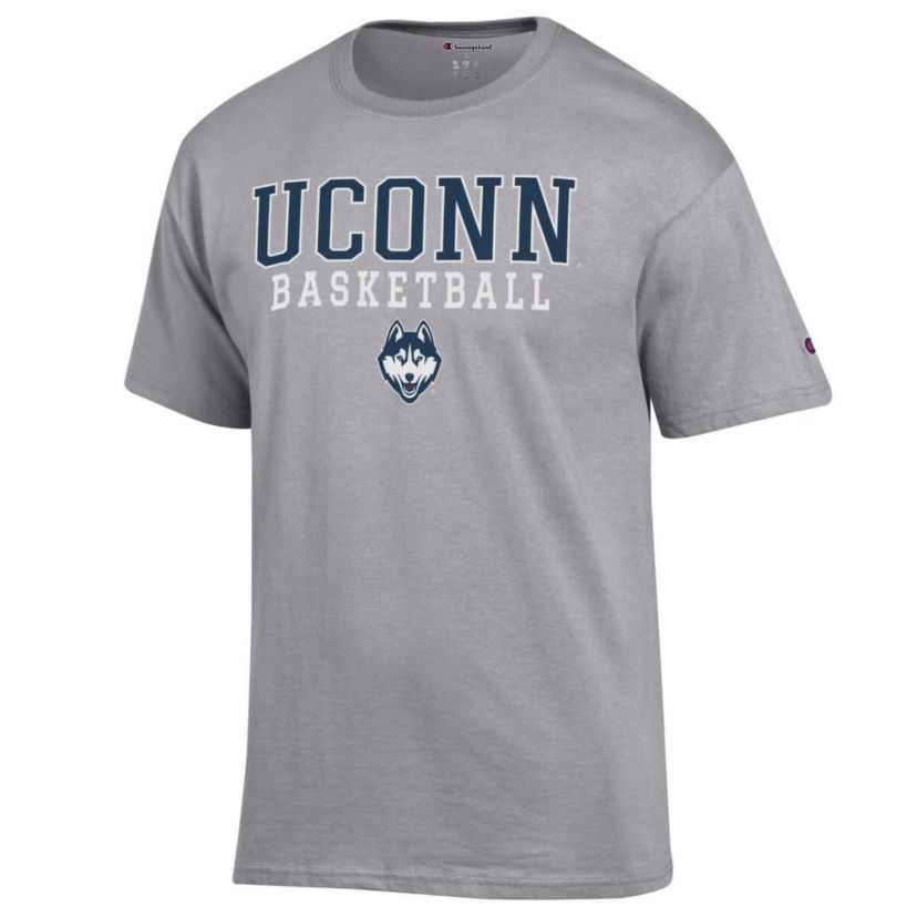 Connecticut Huskies NCAA UConn Huskies Basketball Stack T-Shirt