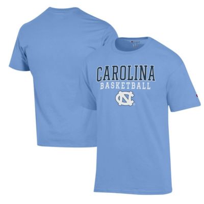Champion Men's NCAA Carolina North Carolina Tar Heels Basketball Stack T-Shirt, Blue, 3XL