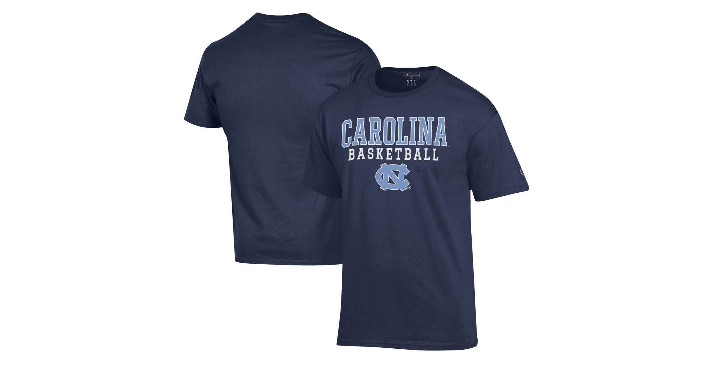NCAA North Carolina Tar Heels Basketball Stack T-Shirt
