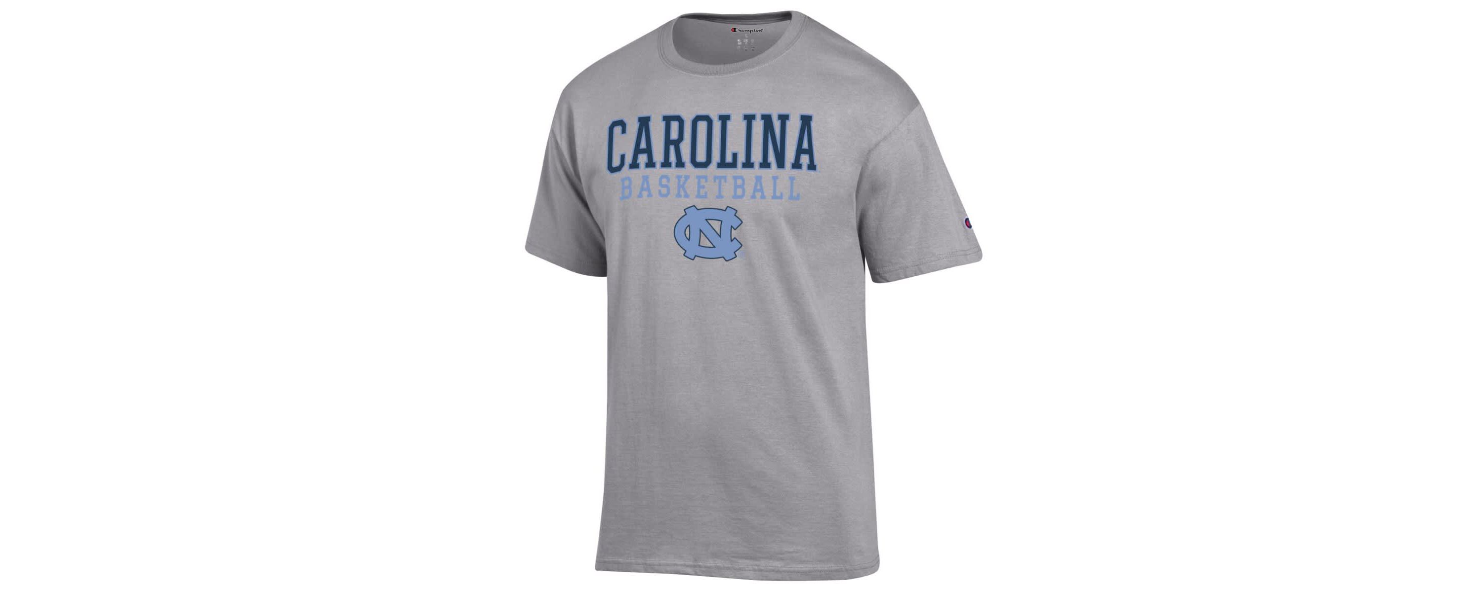 NCAA North Carolina Tar Heels Basketball Stack T-Shirt