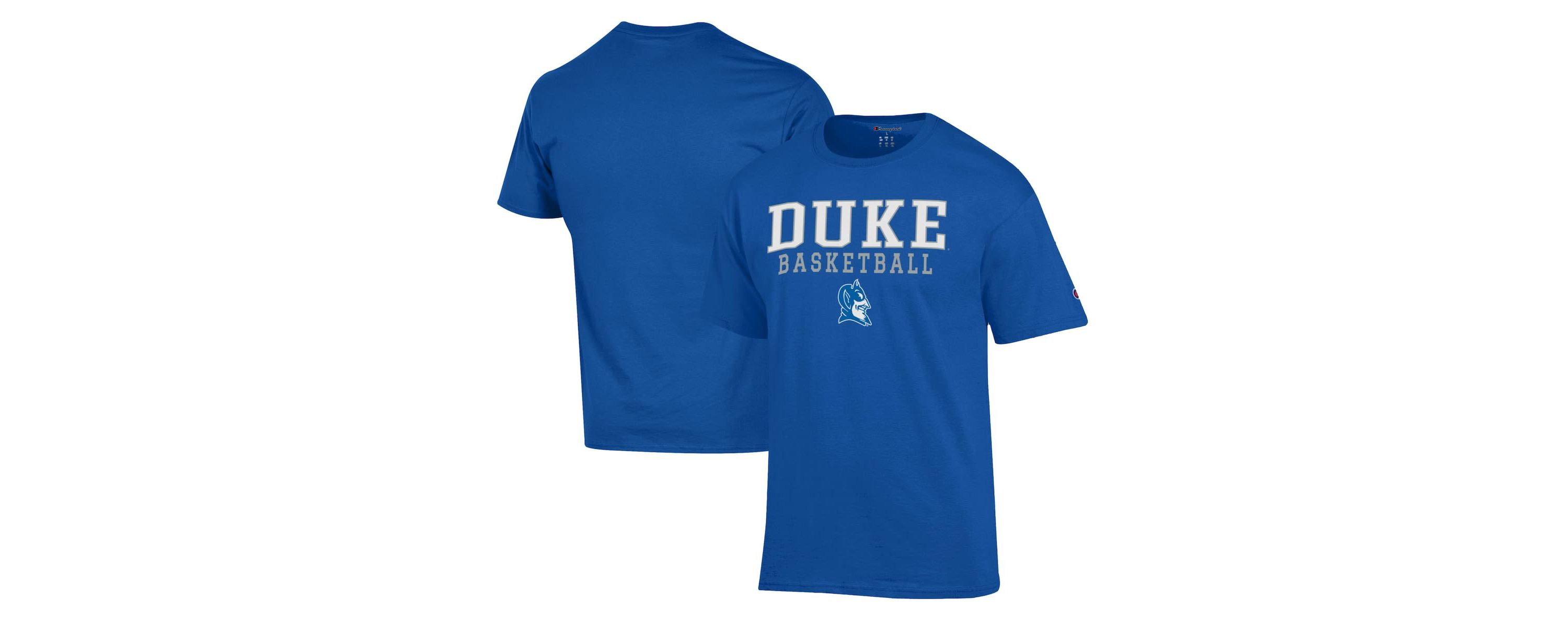 Duke Blue Devils NCAA Duke Devils Basketball Stack T-Shirt