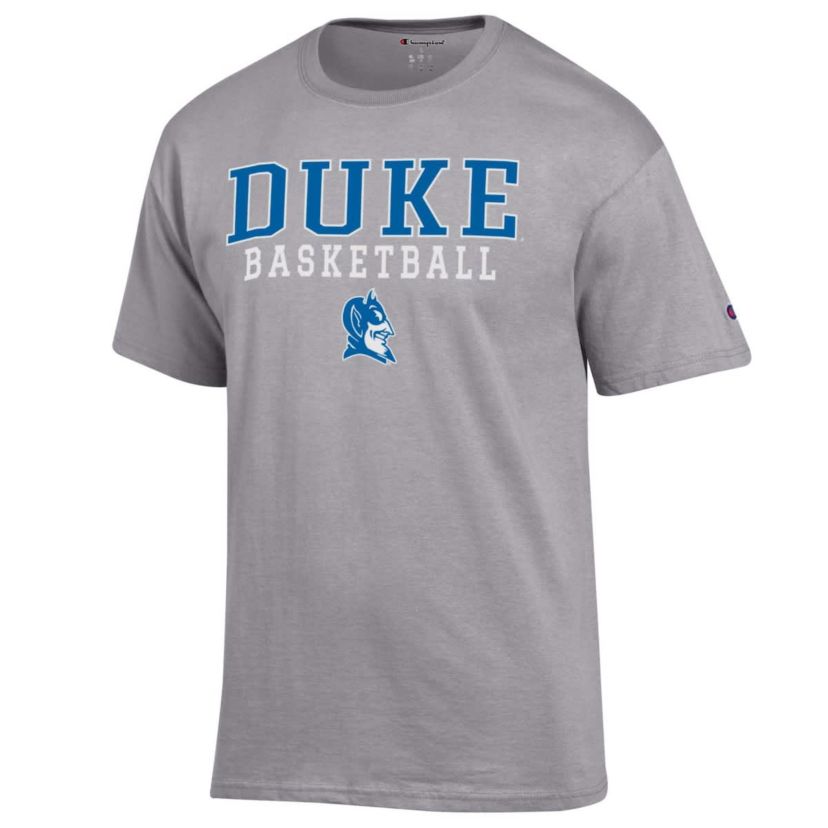 Duke Blue Devils NCAA Duke Devils Basketball Stack T-Shirt