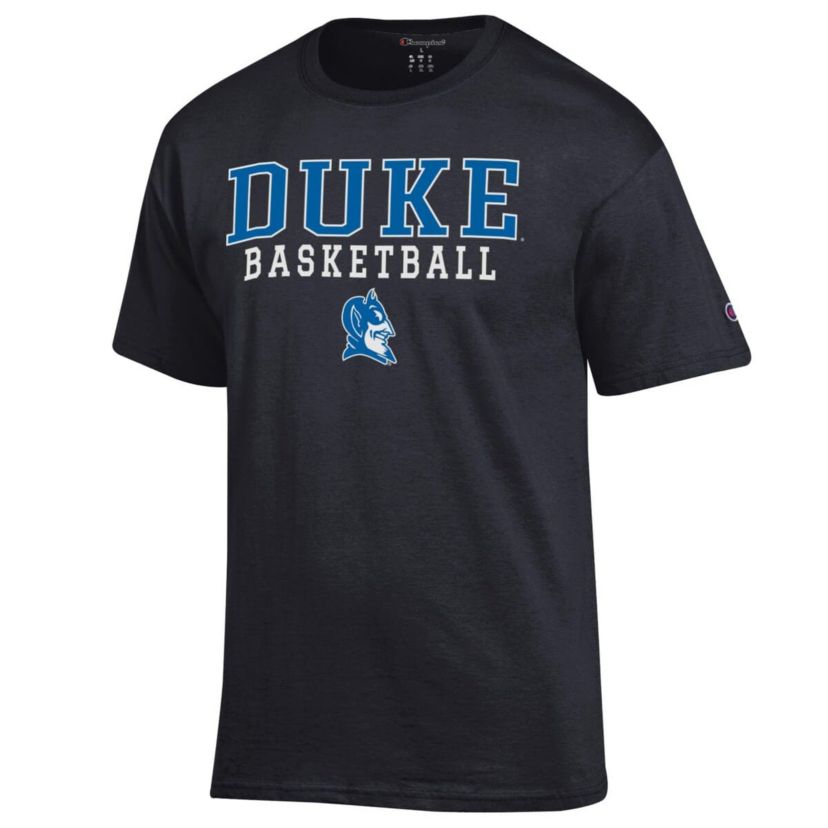 Duke Blue Devils NCAA Duke Devils Basketball Stack T-Shirt