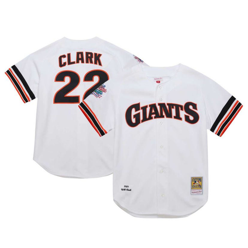 MLB Will Clark San Francisco Giants Cooperstown Collection 1989 Authentic Jersey