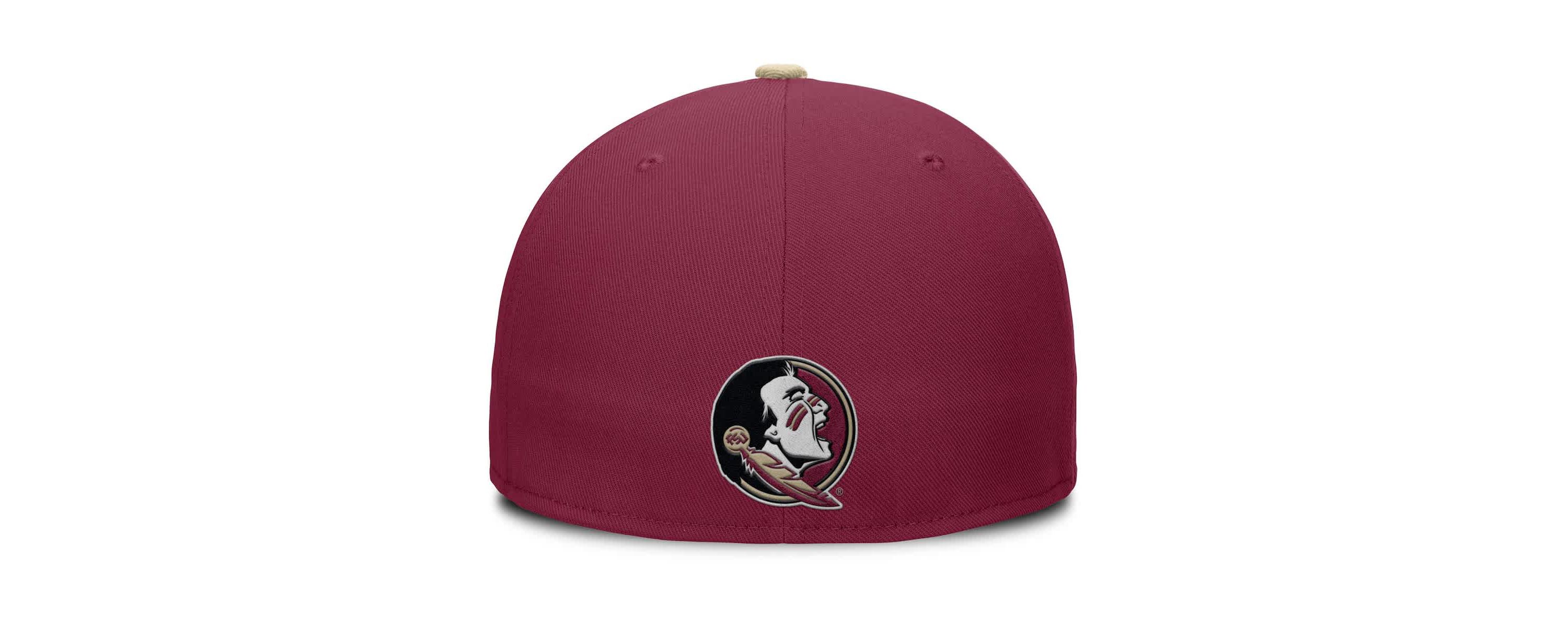NCAA Nike Garnet/Gold Florida State Seminoles Two-Tone Primetime Performance Fitted Hat
