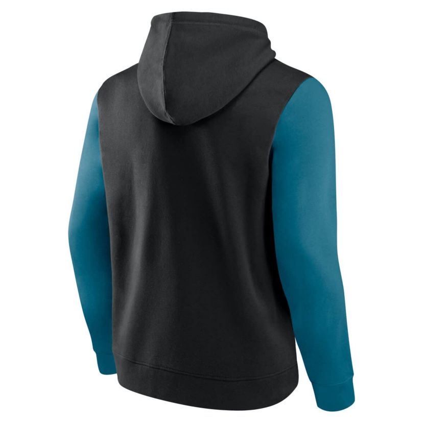 NHL Logo Athletic San Jose Sharks Deliver Fleece Pullover Hoodie