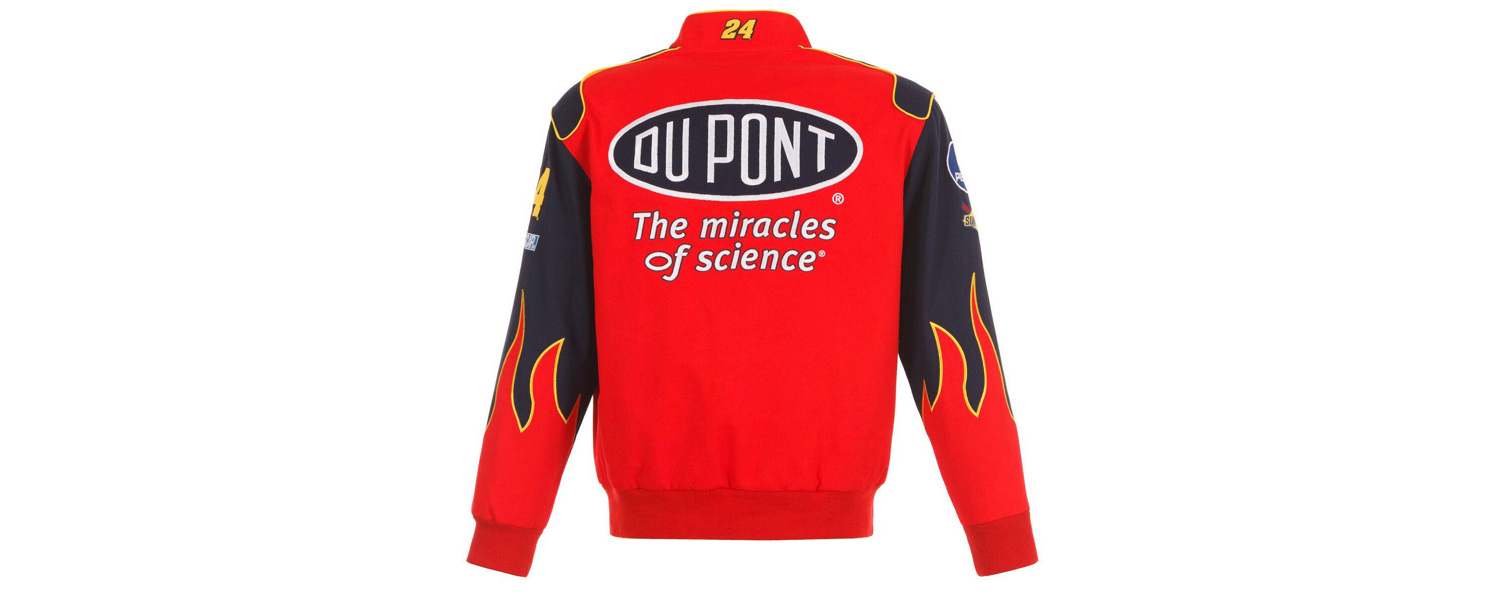 NASCAR Jeff Gordon DuPont Twill Driver Uniform Full-Snap Jacket