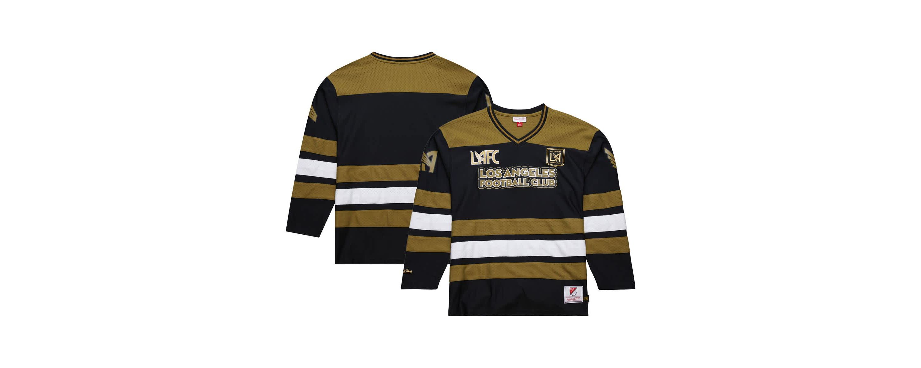 MLS LAFC Stateside V-Neck Long Sleeve Jersey
