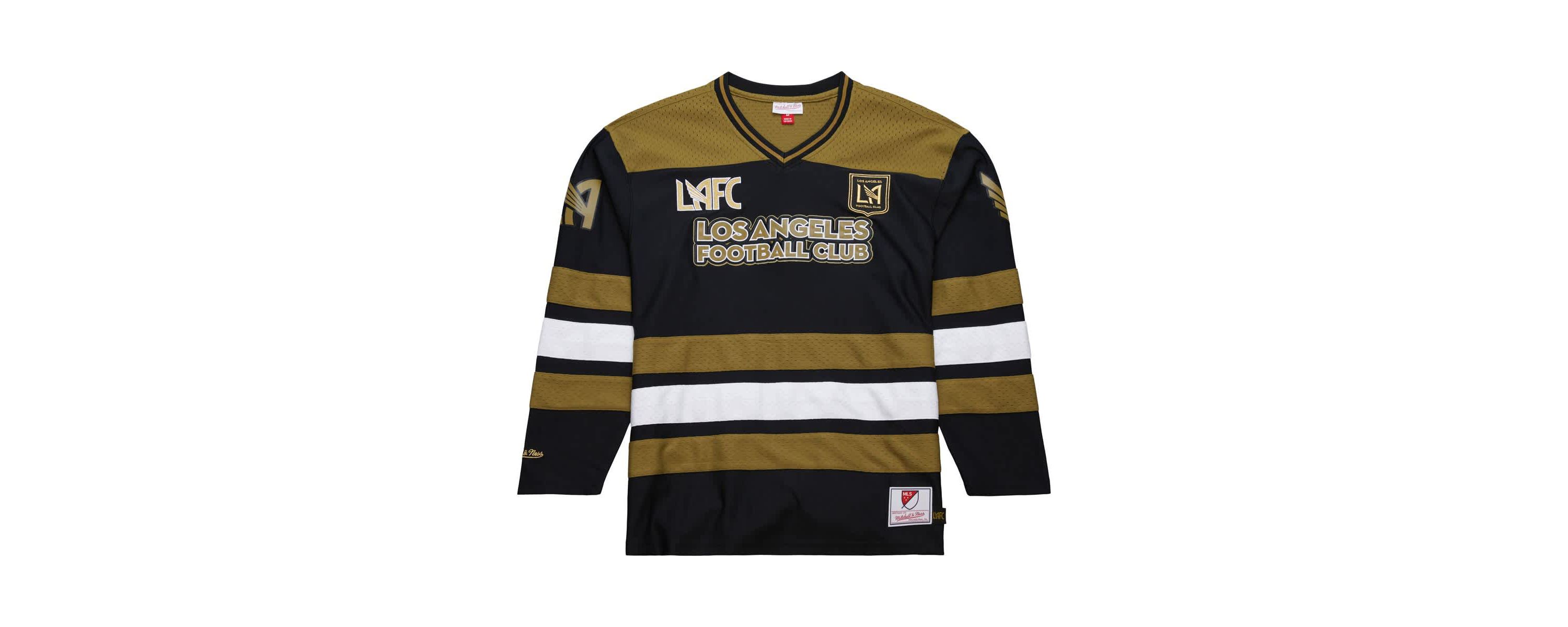 MLS LAFC Stateside V-Neck Long Sleeve Jersey