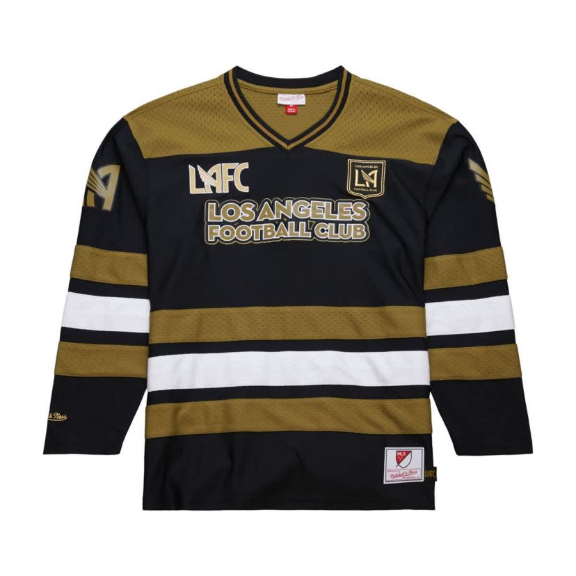 MLS LAFC Stateside V-Neck Long Sleeve Jersey