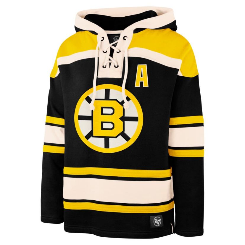 NHL Bobby Orr Retired Player Name & Number Lacer Pullover Hoodie