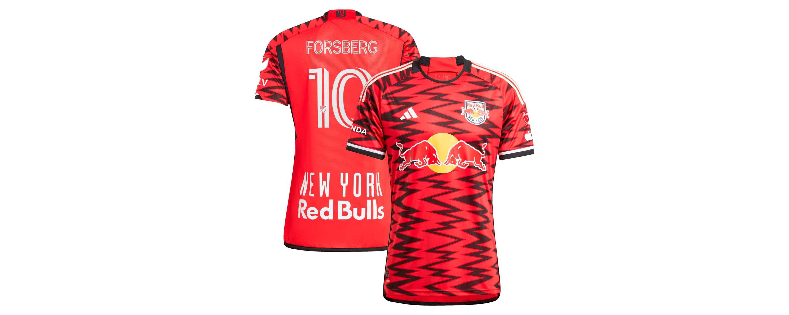 MLS Emil Forsberg New York Bulls 2024 Legacy Authentic Player Jersey