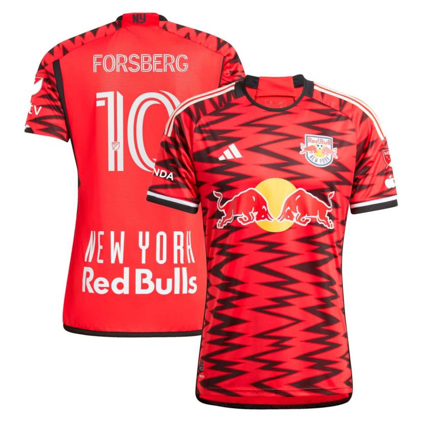 MLS Emil Forsberg New York Bulls 2024 Legacy Authentic Player Jersey