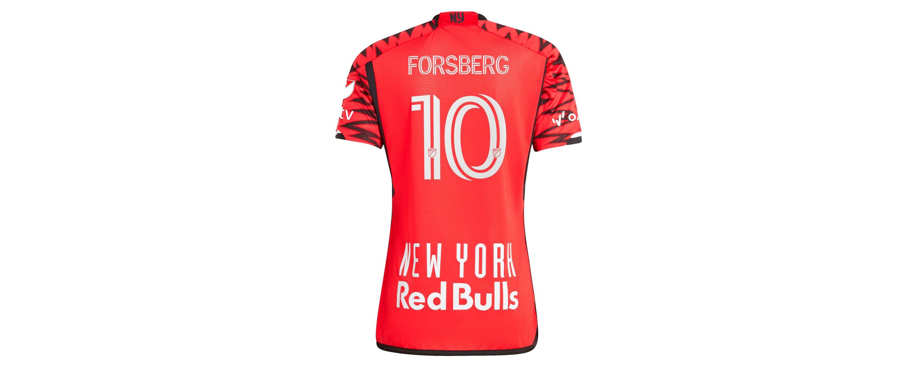 MLS Emil Forsberg New York Bulls 2024 Legacy Authentic Player Jersey