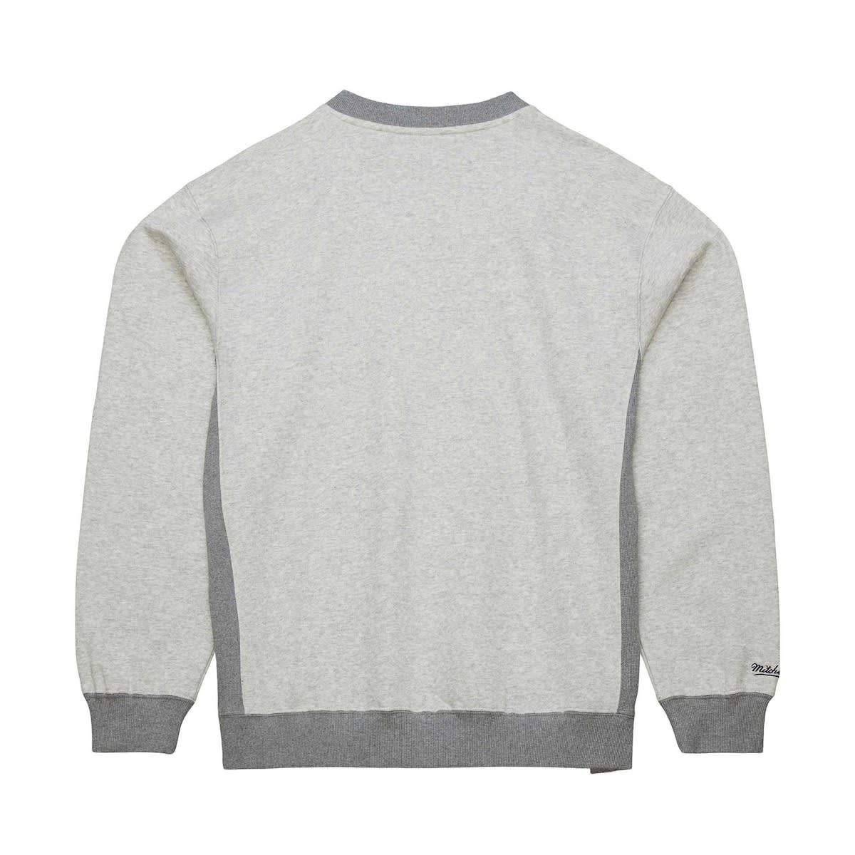 NCAA Michigan Wolverines Arched Fleece Crewneck Pullover Sweatshirt