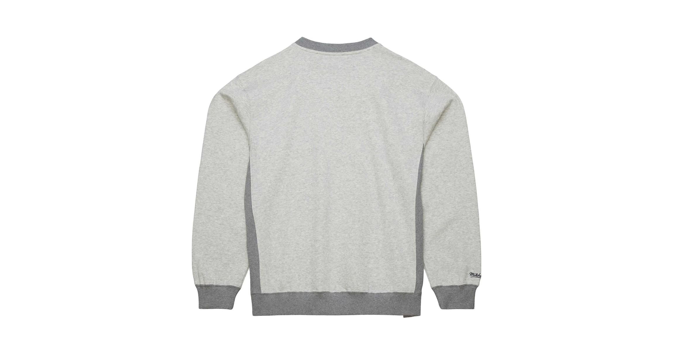 NCAA Michigan Wolverines Arched Fleece Crewneck Pullover Sweatshirt
