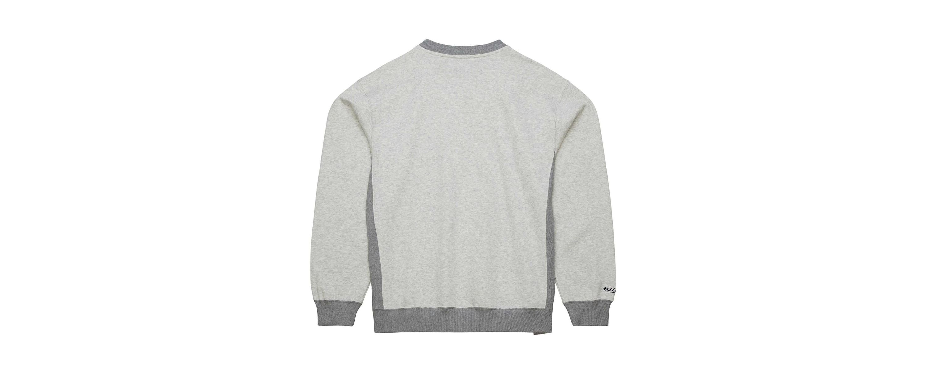 NCAA Michigan Wolverines Arched Fleece Crewneck Pullover Sweatshirt