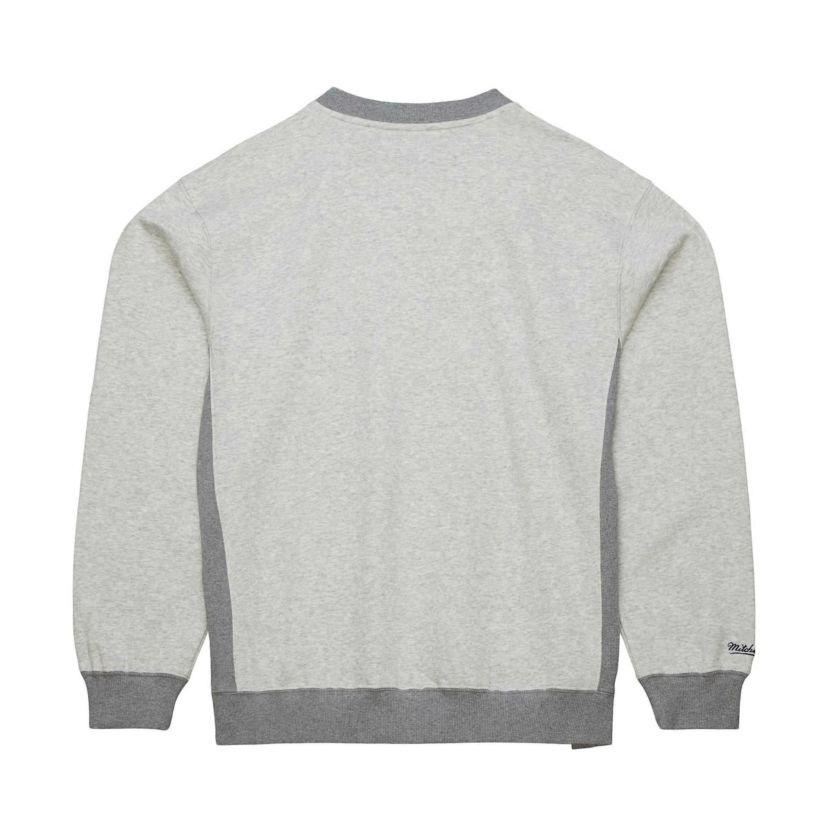 NCAA Michigan Wolverines Arched Fleece Crewneck Pullover Sweatshirt