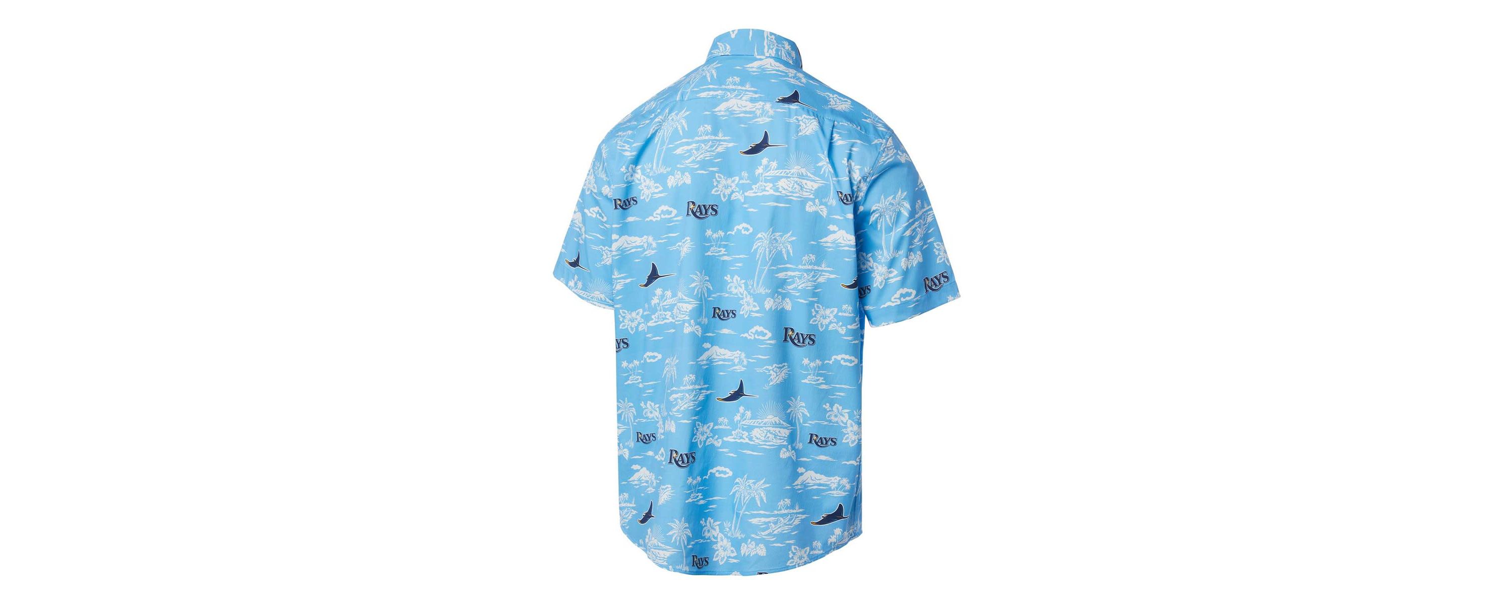 MLB Light Tampa Bay Rays Kekai Button-Down Shirt