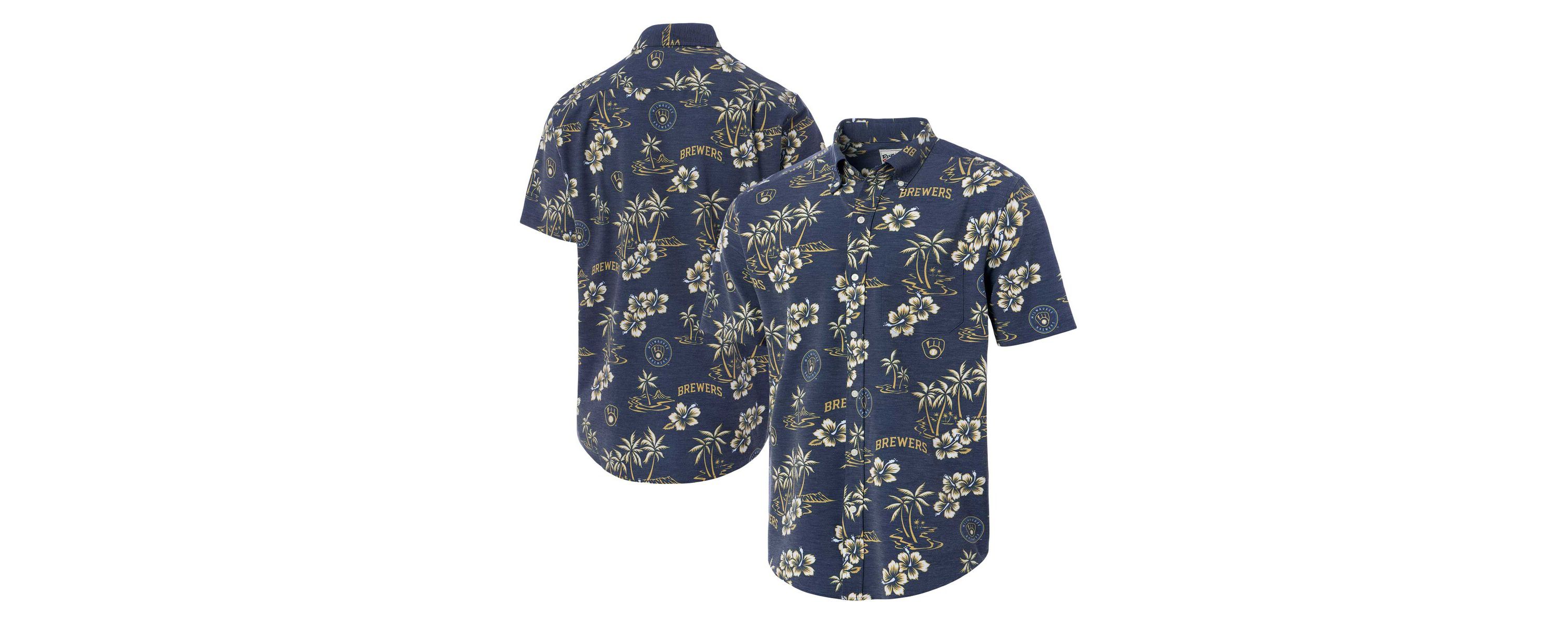 MLB Milwaukee Brewers Kekai Button-Down Shirt
