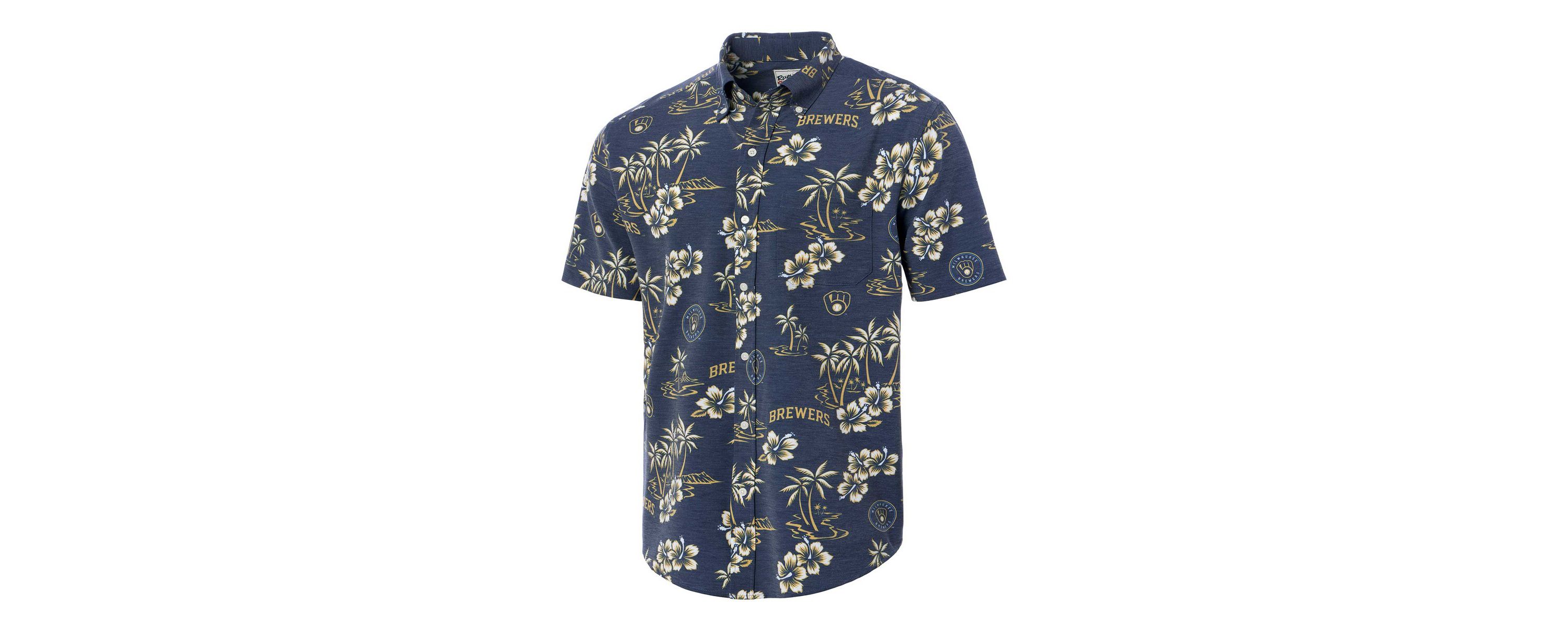 MLB Milwaukee Brewers Kekai Button-Down Shirt