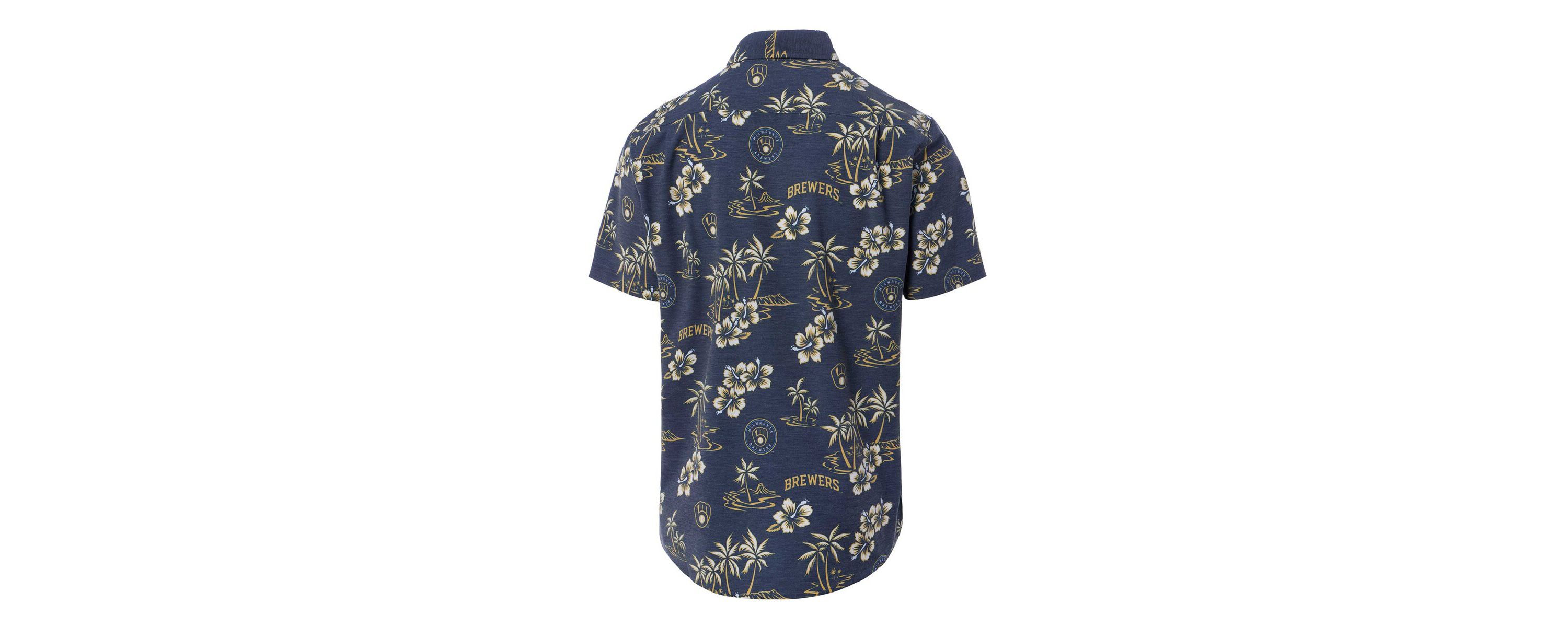 MLB Milwaukee Brewers Kekai Button-Down Shirt