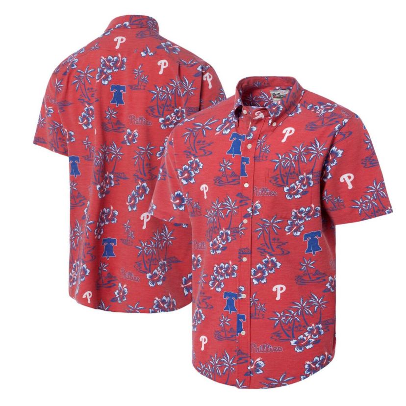 MLB Philadelphia Phillies Kekai Button-Down Shirt