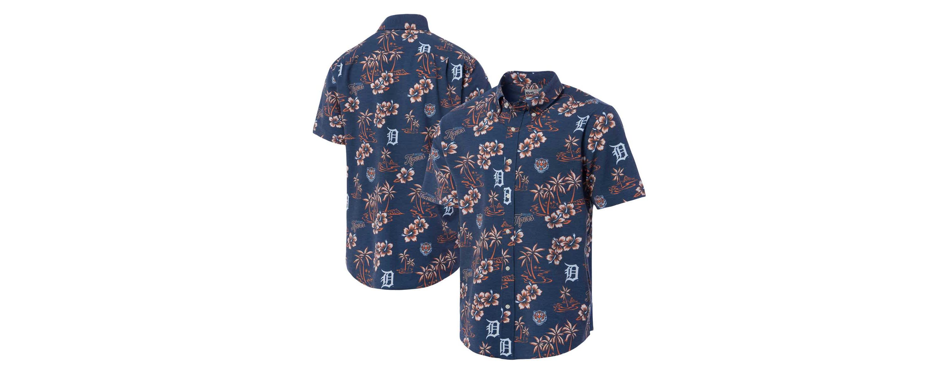 MLB Detroit Tigers Kekai Button-Down Shirt